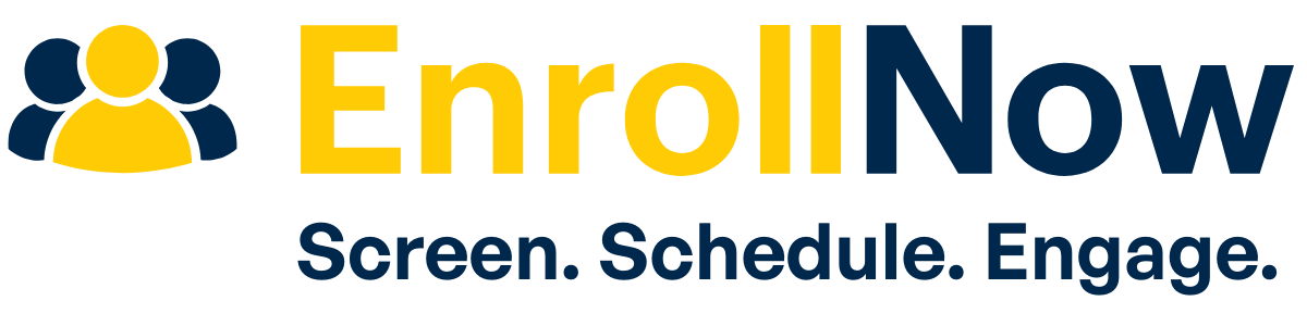 Screen. Schedule. Engage.