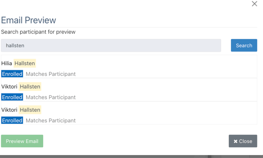 Email Template-Email Preview Name
