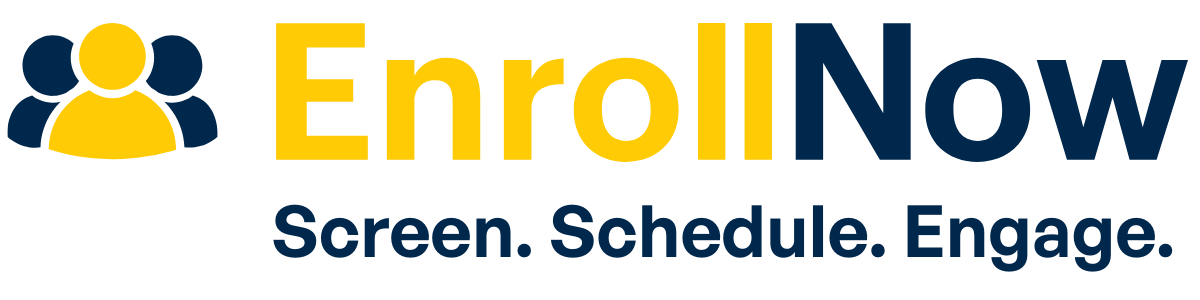 Screen. Schedule. Engage.